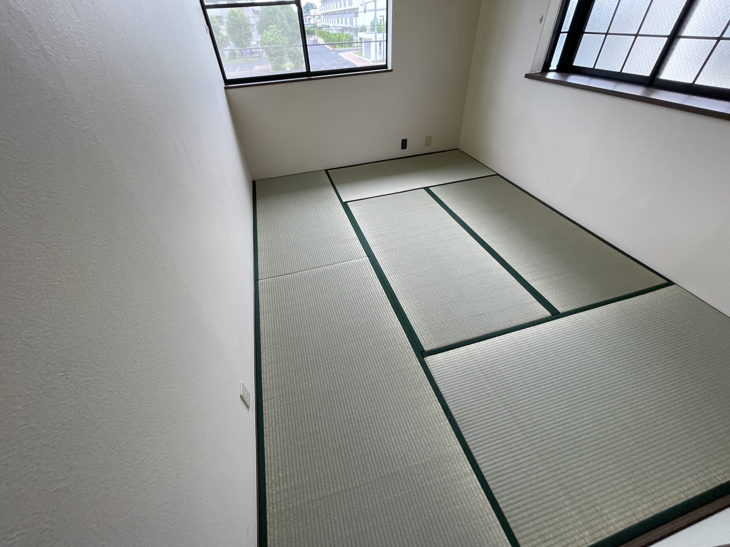 施工後：和室の畳表替え